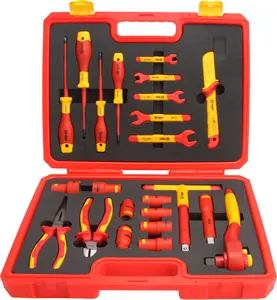 Top selling tools set 24 pcs 1000V Insulated Screwdriver and Pliers Tool Set