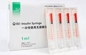 <span class=keywords><strong>Seringue</strong></span> à <span class=keywords><strong>insuline</strong></span> stérile jetable <span class=keywords><strong>BD</strong></span>-1 de 1 ml, 100/boîte, aiguille de <span class=keywords><strong>seringue</strong></span> à <span class=keywords><strong>insuline</strong></span> - Product Image 6