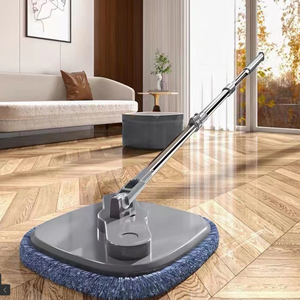 Serpillère auto-essorage carrée à séparation des eaux sales, serpillère plate à rotation à 360°, ensemble serpillère et seau en microfibre, serpillère <span class=keywords><strong>magique</strong></span> à rotation - Product Image 1