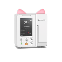 Pompe à perfusion IV vétérinaire avec écran tactile pour hôpitaux vétérinaires, verrouillage anti-touche accidentelle, modes de contrôle double, réglage VTBI