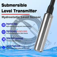 Sensor de Nivel de Agua Hidrostático Industrial ODM, Sonda de Medición de Nivel de Tipo Presión de Alta Precisión