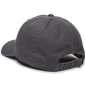 Custom Logo Cotton Baseball Cap Structured 6 Panel Adjustable Sandwich Brim Embroidery Promo <b>Hat</b> Wholesale - Product Image 5