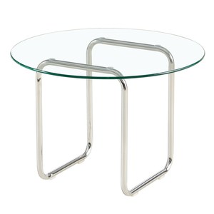<span class=keywords><strong>Table</strong></span> <span class=keywords><strong>basse</strong></span> moderne et simple en verre trempé avec support en <span class=keywords><strong>acier</strong></span> inoxydable et pieds antidérapants <span class=keywords><strong>pour</strong></span> salon, <span class=keywords><strong>table</strong></span> d'appoint de canapé - Product Image 6