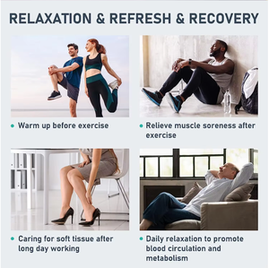 <b>Air</b> Compression Leg Massager Sequential Pressure Therapy <b>Boots</b> Muscle Recovery Rehabilitation Equipment - Product Image 5