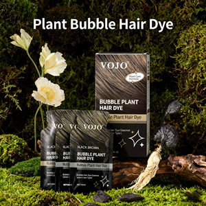 <span class=keywords><strong>Tinte</strong></span> para el Cabello en <span class=keywords><strong>Espuma</strong></span> VOJO New Plant Bubble, 30 ml * 10, Sin Manchas en el Cuero Cabelludo, Sin Amoníaco, Color Duradero, Resultados de Salón en Casa - Product Image 4