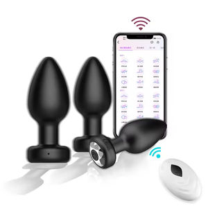 Vibrador Anal Inalámbrico de Silicona Pequeño, Resistente al Agua y Ecológico, con Control Remoto por Aplicación y 10 Frecuencias, Venta al Por Mayor - Product Image 3