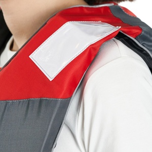 Gilet de sauvetage professionnel pour bateaux, pêche, ski nautique, gilet portable à haute flottabilité, pour enfants et adultes, prévention des inondations d'urgence - Product Image 2