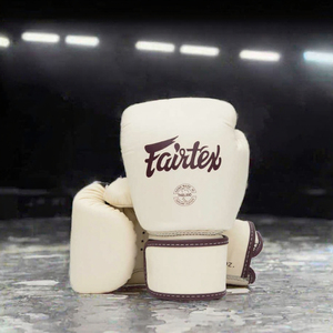 Gants de boxe en cuir MMA Sanda avec fermeture Velcro pour l'entraînement au kick-boxing et aux sports de combat - Product Image 4