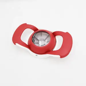 Best selling new design stainless steel vegetable chopper with PP cover and fruit slicer corer cutter