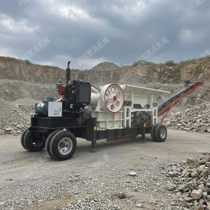 Concasseur à mâchoires diesel portable PE400*600 le plus vendu pour le concassage du granit et du gravier, plaques <span class=keywords><strong>de</strong></span> concasseur à mâchoires, prix Kenya - Product Image 1