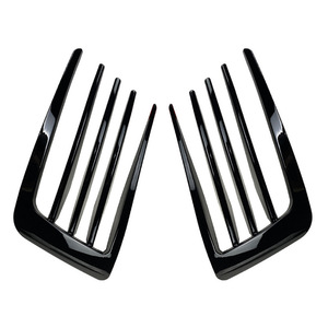 Volkswagen Golf 7 Mk7 GTI 2013-2016 Alerón Decorativo para Parrilla Delantera Inferior, Negro Piano, ABS Adhesivo, Pieza de Modificación para Automóvil - Product Image 2