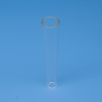Conception conique conique faite sur commande d'usine d'application industrielle de débitmètre de laboratoire de tube de verre de Borosilicate