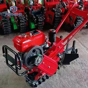 Micro-cultivateur portatif pour l'agriculture en montagne, démarrage essence/diesel, tracteur à chenilles, cultivateur facile à utiliser M - Product Image 5