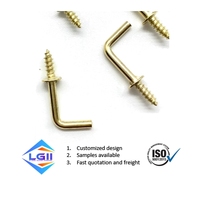 Vis autotaraudeuse LeGood en acier au carbone plaqué or, 2,8 mm (5/8 po) de long, personnalisable, origine Chine, pour projets d'amélioration domestique