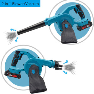 <span class=keywords><strong>Aspirateur</strong></span> <span class=keywords><strong>Souffleur</strong></span> Portable Industriel 21V sur Batterie pour Voiture, Jardin, Maison – Nouveau Nettoyeur de Feuilles et de Poussière - Product Image 2