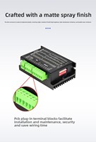 Contrôleur de moteur pas à pas 42/57 20-80V CC Modèle H2MD IP54 200W pour machine à dénuder les fils, contrôleur de terminaison, équipement d'automatisation