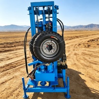 Machine de forage compacte pour puits d'eau, idéale pour usage domestique et irrigation agricole