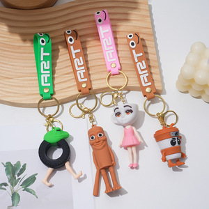 Llavero de peluche con colgante de madera de Shanghai Jing, superventas, decoración para coche y mochila, venta directa de videojuegos de la ciudad - Product Image 4