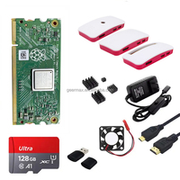 Raspberry Pi 4 4B 1G 2G 4G 8G 3B 3 B + 3B + Plus + cero 2 W CM3 + 16G 32G Lite Original Mini PC computadora SBC COM Placa de desarrollo