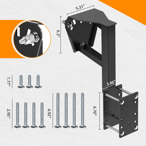 <span class=keywords><strong>Support</strong></span> <span class=keywords><strong>de</strong></span> <span class=keywords><strong>roue</strong></span> <span class=keywords><strong>de</strong></span> <span class=keywords><strong>secours</strong></span> AMBITION <span class=keywords><strong>pour</strong></span> accessoires <span class=keywords><strong>de</strong></span> <span class=keywords><strong>remorque</strong></span> utilitaire, conception à 3 écrous <span class=keywords><strong>pour</strong></span> supporter 180 livres, compatible avec la plupart des roues à 4, 5 et 6 goujons - Product Image 2