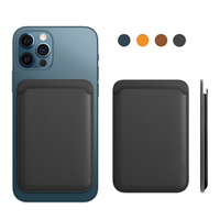 2024 Offre Spéciale PU cuir porte-carte magnétique portefeuille étui de téléphone pour iPhone 14 Pro et iPhone 15 porte-carte de poche arrière