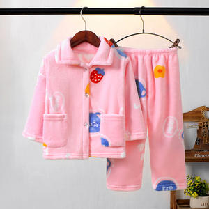 Autunno e inverno nuovi <span class=keywords><strong>pigiami</strong></span> di flanella per <span class=keywords><strong>bambini</strong></span> vestiti per la casa ispessiti pigiama caldo per <span class=keywords><strong>bambini</strong></span> - Product Image 6