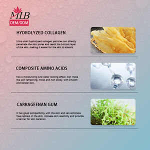 Großhandel Hydrolysierte Kollagen Gesichts masken Beauty Sheet Feuchtigkeit spendende Anti-Aging-Gesichtshaut Hydro gel Crystal Sheet <span class=keywords><strong>Mask</strong></span> - Product Image 5