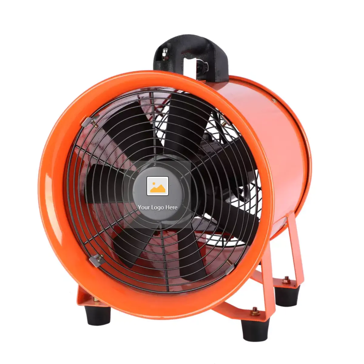 Ventilatore assiale-8-16 pollici 220V ventilatore di scarico portatile ventilatore canalizzato condotto flessibile ventilatore di ventilazione di piccolo volume