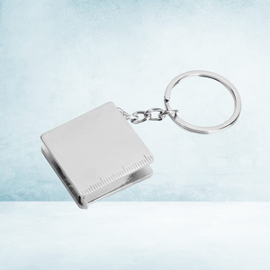 Mini cinta métrica retráctil de 1m, llaveros con cierre deslizante <span class=keywords><strong>para</strong></span> favores de fiesta de cumpleaños y bolsa de PP de uso diario, cinta de acero al carbono - Product Image 2