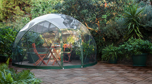 Cupola da <span class=keywords><strong>Giardino</strong></span> in PVC, Esclusiva <span class=keywords><strong>Casetta</strong></span> da <span class=keywords><strong>Giardino</strong></span> per Estate e Inverno, Lussuosa Tenda Igloo Trasparente per Glamping all'Aperto - Product Image 4