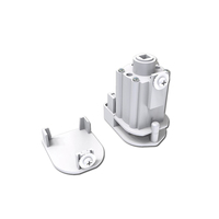 Rails de rideaux en aluminium durables pour stores romains de bureau, accessoires de rideaux en aluminium, vente en gros rapide et personnalisée