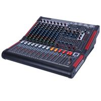 Console de mixage audio professionnelle 8 canaux avec 2 sorties stéréo 99 effets DSP pour DJ Scène Enregistrement sonore en direct