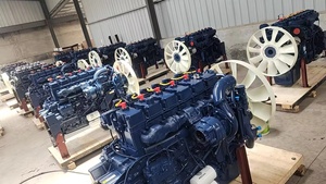 เครื่องยนต์รถบรรทุกเหล็กซูเปอร์ชาร์จอินเตอร์คูลเลอร์ 6 สูบ รุ่น WD615 ของซิโนทรัคใหม่ 371 แรงม้า/375 แรงม้า รับประกัน 6 เดือน สภาพดี - Product Image 3