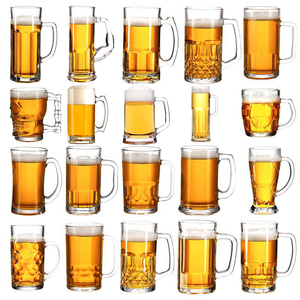 Verre à <span class=keywords><strong>bière</strong></span> personnalisé de 500 ml (17 oz) avec gravure de logo pour anniversaire, garçons d'honneur, enterrement de vie de jeune homme, restaurant, cadeau - Product Image 6
