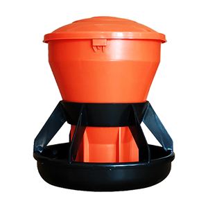 नर्सरी पेन पशु फीडर के लिए स्वचालित 15 किलोग्राम प्लास्टिक फीडर वेनर सुअर उपकरण - Product Image 2