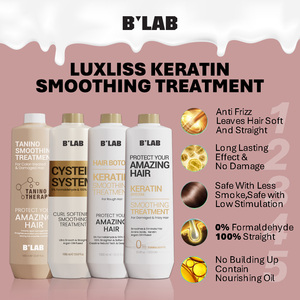 Traitement capillaire au collagène 100% sans formaldéhyde Taninoplastia Nano kératine cheveux kératine brésilienne crème lissante lissante - Product Image 3