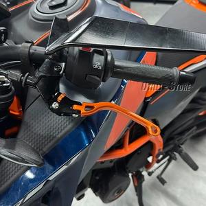2024 390 모터 KTM DUKE 390 2024 접이식 오토바이 브레이크 및 클러치 레버 - Product Image 6