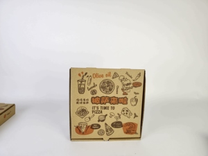 Cajas de Pizza Corrugadas Impresas Personalizadas de 10, 12, 14, 16 y 18 Pulgadas, Empaque de Cartón Kraft, Caja de Pizza al por Mayor - Product Image 6