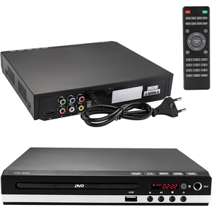 Lecteur DVD CD VCD numérique, lecture USB, sortie AV 1080P, télécommande, lecteur multimédia domestique - Product Image 6