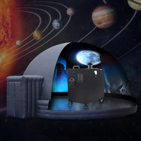 Sayok 360 Degrés Fulldome 6500LM Portable Astronauta Proyector Planétarium Dôme Projecteur avec Objectif Fisheye