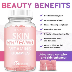 Gomitas de Vitaminas Diarias para Adultos OEM ODM, Suplemento Antioxidante, Gomitas de Glutatión para Apoyar el Blanqueamiento de la Piel - Product Image 5