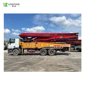 Camion pompe à béton diesel d'occasion Sany/Zoomlion avec moteur, portée de 56 m et productivité de 180 m/h, provenant de Changsha, Chine - Product Image 4