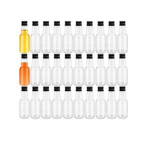 Bouteilles de bière, de vin, de champagne, de boissons énergisantes, de whisky de 200 ml en PET transparent, logo créatif moderne personnalisé, de haute qualité, avec pulvérisateur à pompe - Product Image 1