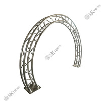 Truss de espiga de alta calidad aprobado por Tuv, armazón de arco de aluminio personalizado con placa base para espectáculo