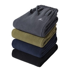 <span class=keywords><strong>Pantaloni</strong></span> foderati in pile <span class=keywords><strong>pantaloni</strong></span> in pile polare da uomo cintura elastica leggera invernale termica con <span class=keywords><strong>pantaloni</strong></span> in pile tecnico con tasca a corda - Product Image 3