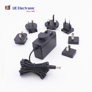 Alimentation électrique 10W 12W 36W 60W 0.1A 0.5A 1A 2A 4V-24V <span class=keywords><strong>ITE</strong></span>, adaptateur d'alimentation médical à commutation avec prises interchangeables EU, UK, AU - Product Image 1