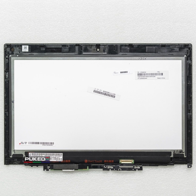 For Lenovo ThinkPad Yoga 260 LCD Touch Screen Digitizer Assembly 12.5 Inch Display Panel Replacement 20FD 20FE 20GS 20GT
