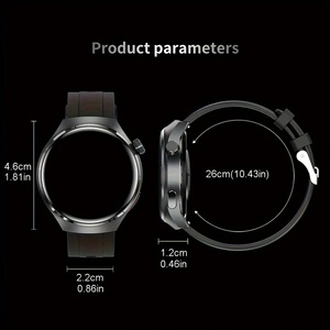 Montre connectée pour hommes, écran HD 1,39'', appels, étanche, fréquence cardiaque, sport, fitness - Product Image 3