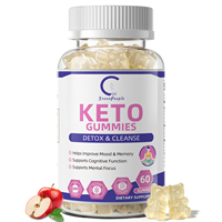 Gummies au vinaigre de cidre de pomme à marque privée, Gummies Keto à marque privée avec vitamines et contenu réel