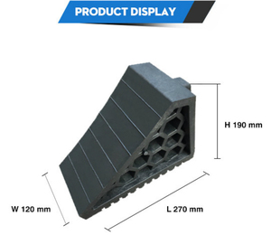 Прочные черные защитные резиновые блоки для автомобиля - Product Image 4